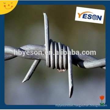 anti-theft barbed wire mesh / pvc coated barbed wire philippines